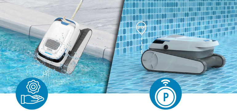 marimex robotvac fraser vezetek nelkuli medence tisztito porszivo robot